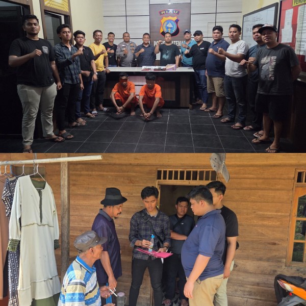 Polsek Kateman Ungkap Peredaran Sabu di Kuala Selat, Dua Pemuda Diciduk Bersama Barang Bukti