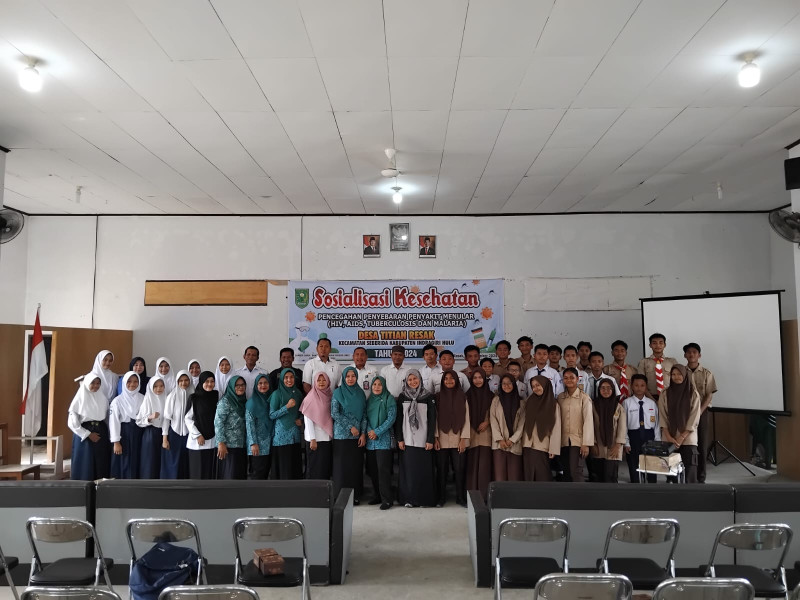 Pemdes Titian Resak, Gelar Sosialisasi Tentang Bahanya Penyebaran Penyakit Menular