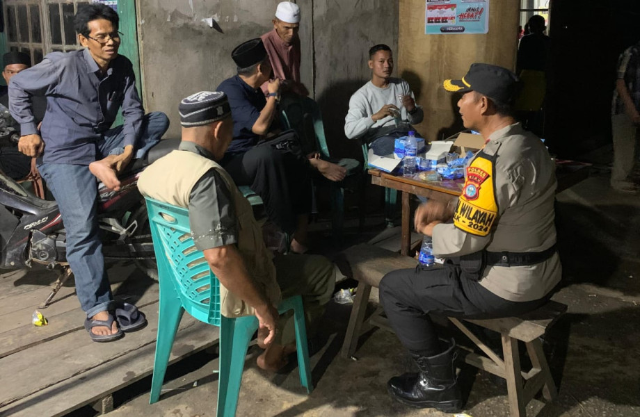 Kapolsek Kateman Gandeng Tokoh Agama untuk Wujudkan Pilkada Riau yang Damai dan Kondusif hingga ke Pelosok Desa Penjuru