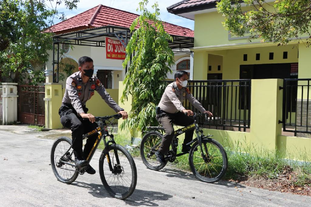 Polresta Pekanbaru Gelar Operasi Pengamanan Rumah Kosong yang Ditinggal Mudik