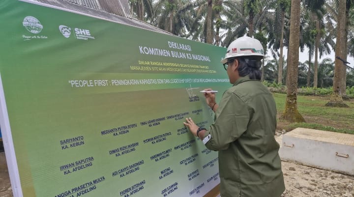 Komitmen K3 PT TPP Ditegaskan dengan Penandatanganan Deklarasi dan Apel Bulan K3 Nasional