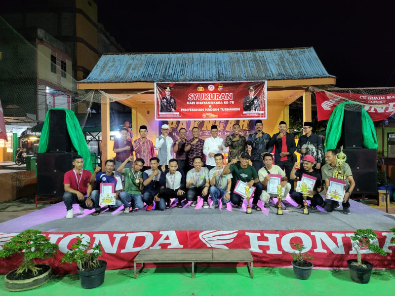 Malam Syukuran Hari Bhayangkara Ke-78 Berlangsung Meriah