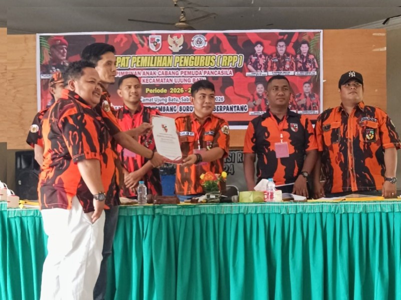 Konsolidasi Menguat, PAC Pemuda Pancasila Ujung Batu Resmi Miliki Kepengurusan Baru
