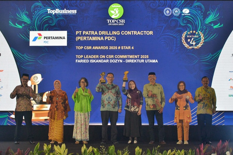 PDC Raih Penghargaan TOP CSR Awards 2025 Berkat Program Berbasis Keberlanjutan
