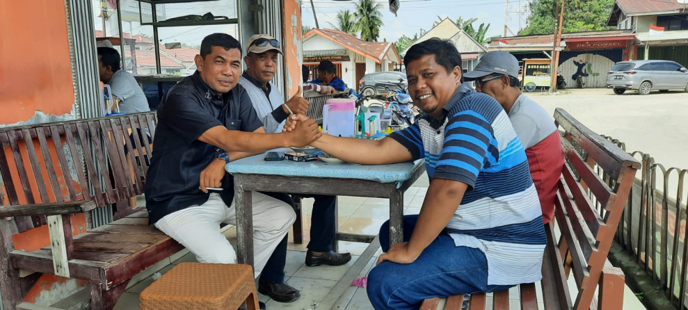 Ops Bina Waspada, Polsek Peranap Sambangi Anggota DPRD Inhu