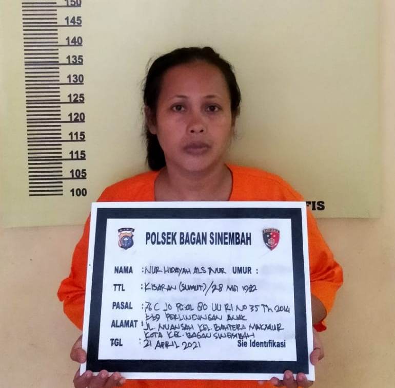 Ibu Tiri Aniaya Bocah Berujung Dipolisikan Ibu Kandung Di Polsek Bagan Sinembah, Rohil