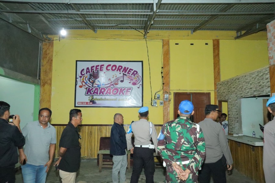 Sinergitas TNI - Polri Cegah Pelanggaran Etik Personel, Polres Inhu dan Kodim 0302 Gelar Razia Gabungan