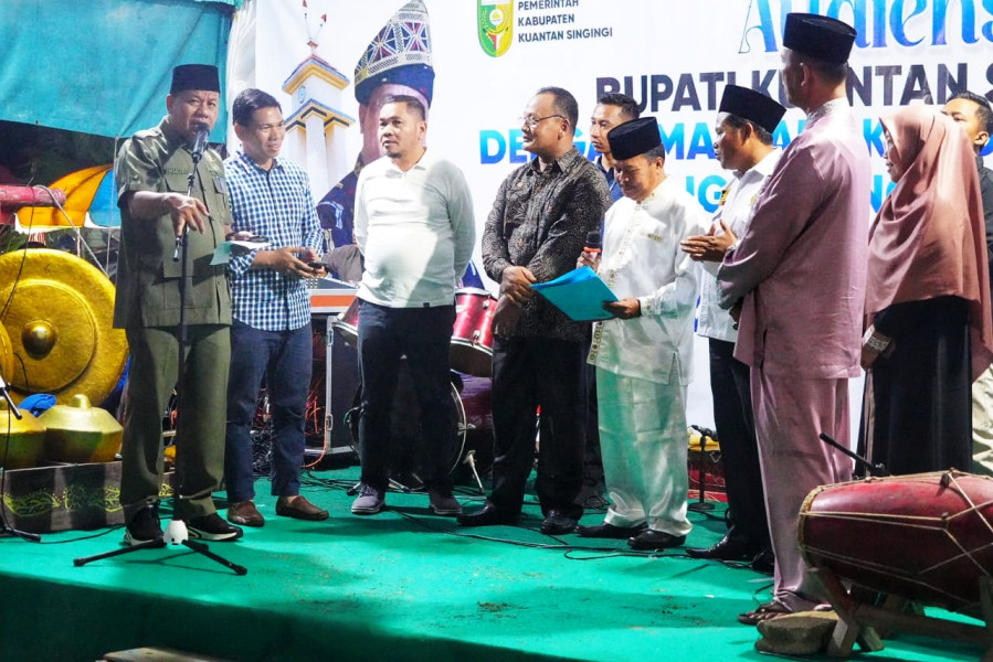 Audiensi Bersama Masyarakat Muara Bahan, Bupati Suhardiman Komitmen Pemerataan
