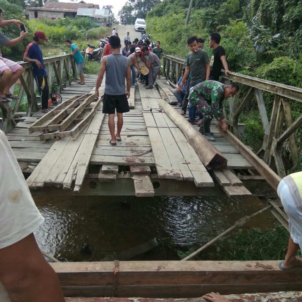 Jembatan Usul Penghubung 3 Desa Perlu Perhatian Khusus dari Pemerintah
