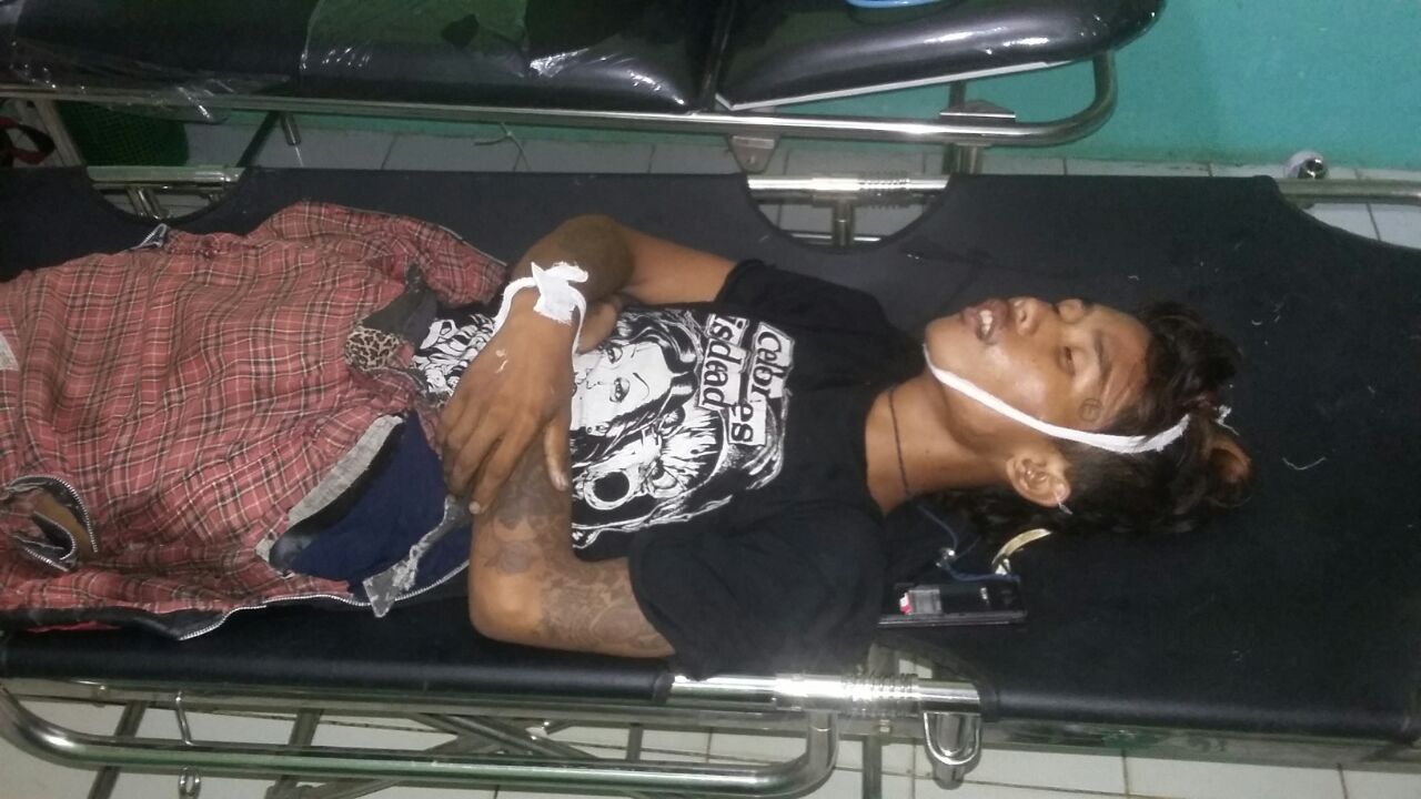 Cegat Mobil Lewat, Anak Punk Tewas Tertabrak di Kemuning, Inhil