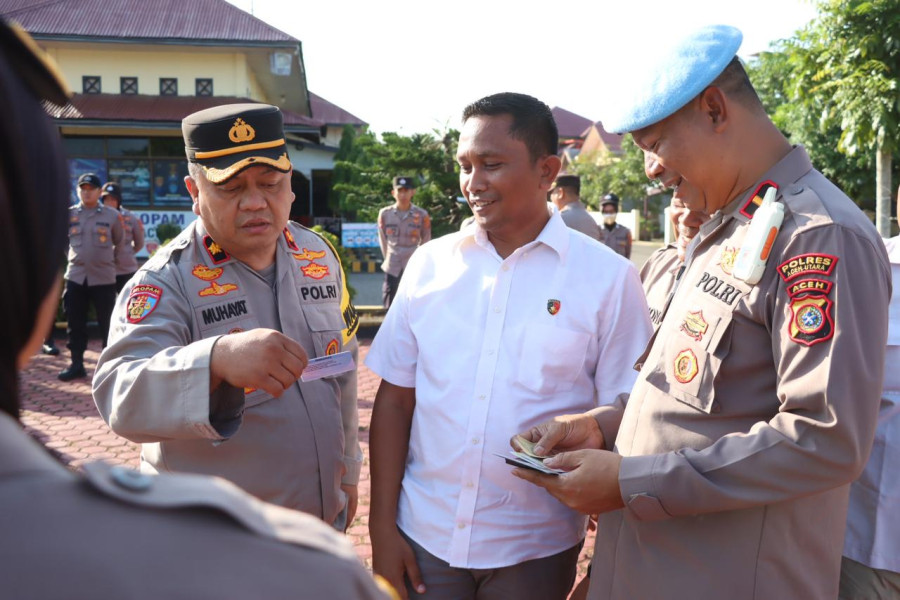 Propam Polres Aceh Utara Lakukan Gaktibplin Terhadap Personel