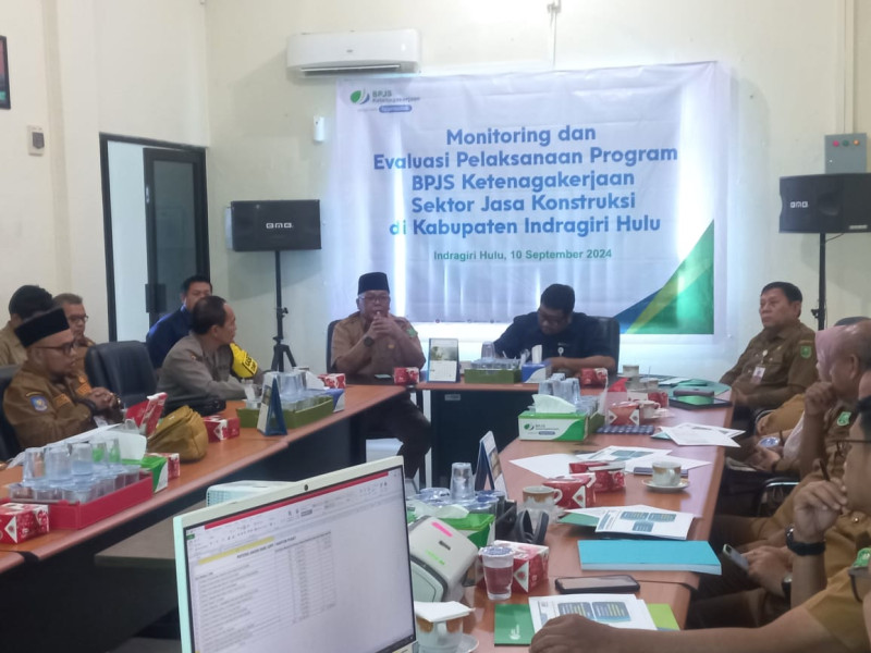 Sektor Jasa Konstruksi di Kabupaten Indragiri Hulu Wajib Mengikuti Program BPJS Ketenagakerjaan