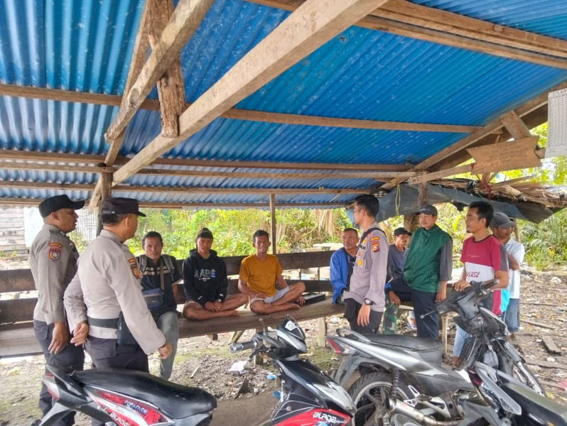 Hingga Pelosok Desa, Polsek Kateman Gandeng Tokoh Masyarakat untuk Wujudkan Pilkada Riau yang Damai dan Kondusif