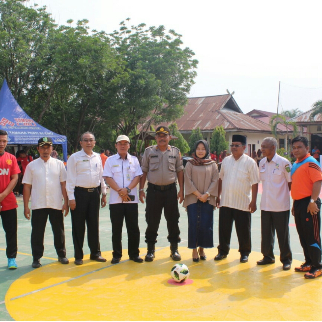 Turnamen Futsal OSIS Cup Pertama SMKN 1 Seberida di Gelar