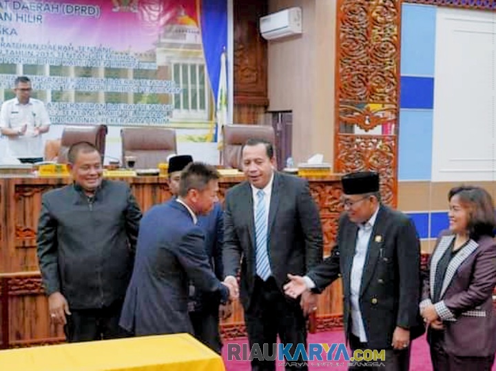 Rapat Paripurna DPRD Rohil, Dua Ranperda Tidak Bisa Dilanjutkan