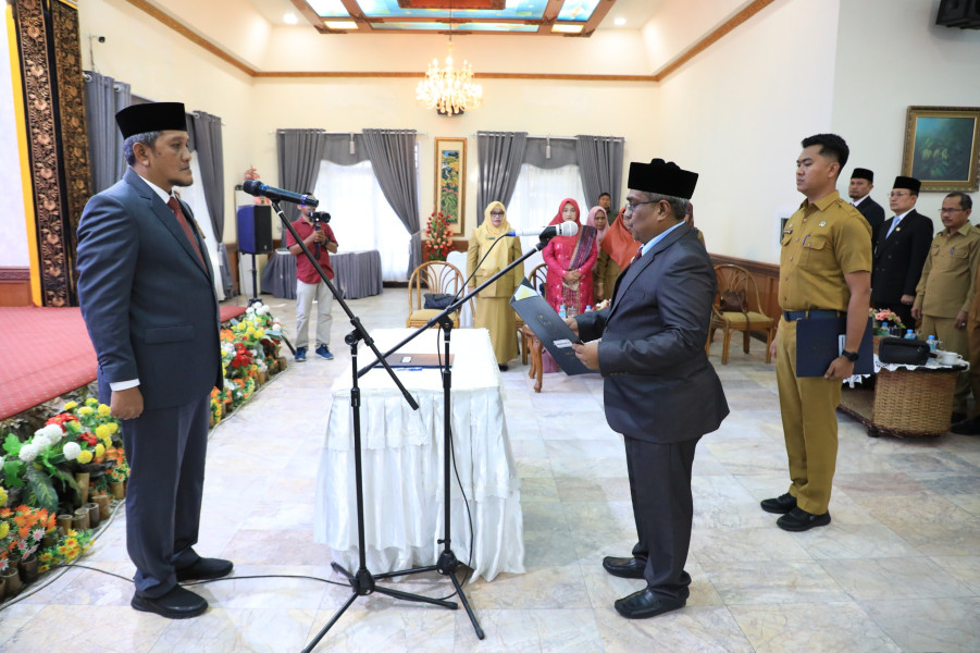 Dayan Albar Dilantik Jadi Pj Sekda Aceh Utara
