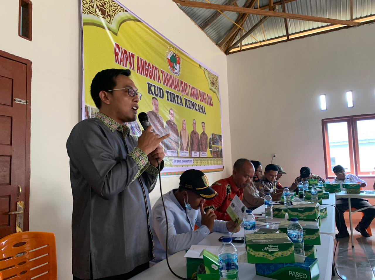 BPJamsostek Kuansing Sosialisasikan Manfaat Program BPJamsostek kepada Anggota KUD Tirta Kencana