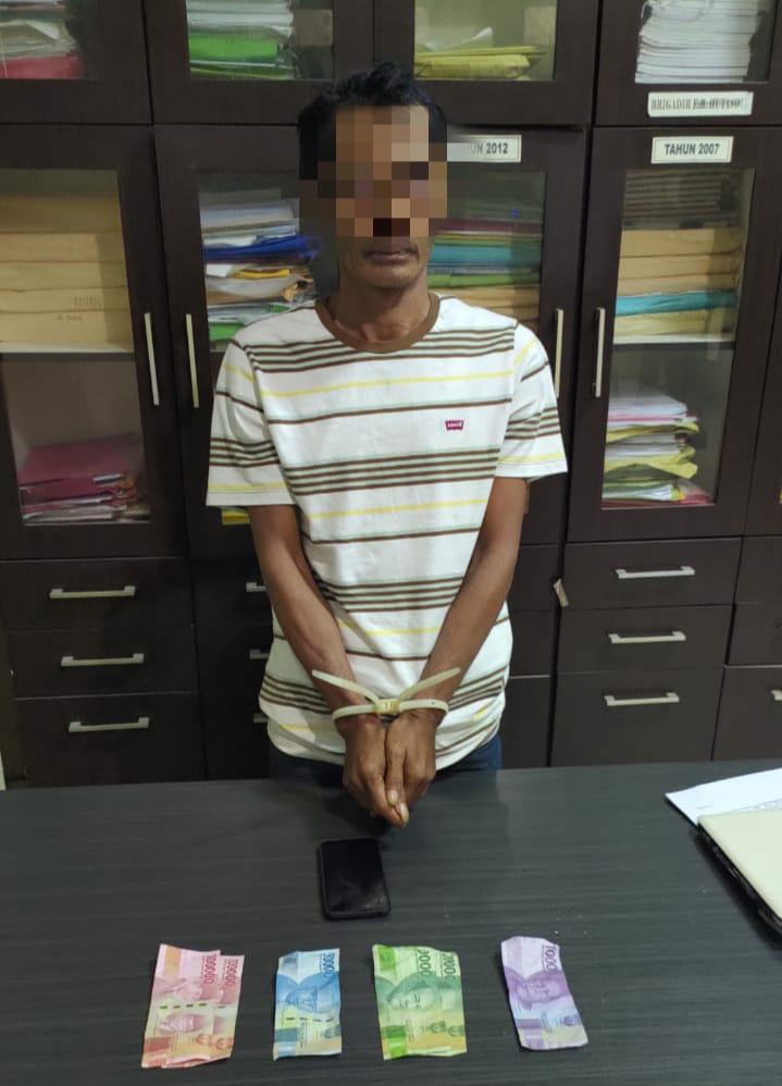 Tim Macan Reskrim Polres Kampar Tangkap Pelaku Judi Togel di Desa Bukit Payung Bangkinang