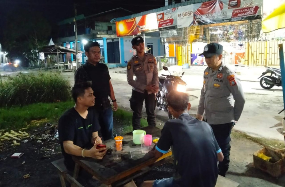 Polsek Kateman Giatkan Patroli Dialogis, Pastikan Keamanan Jelang Pilkada 2024