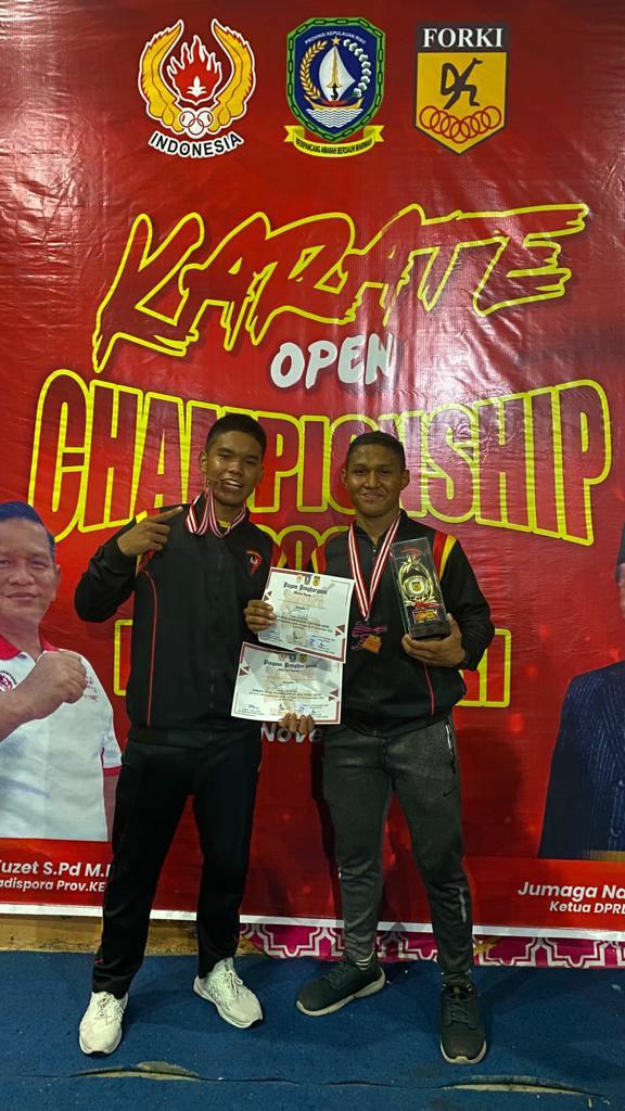 Personel Sat Brimob Riau Raih Kemenangan di Kejuaraan Karate Open Championship Forki Kepri