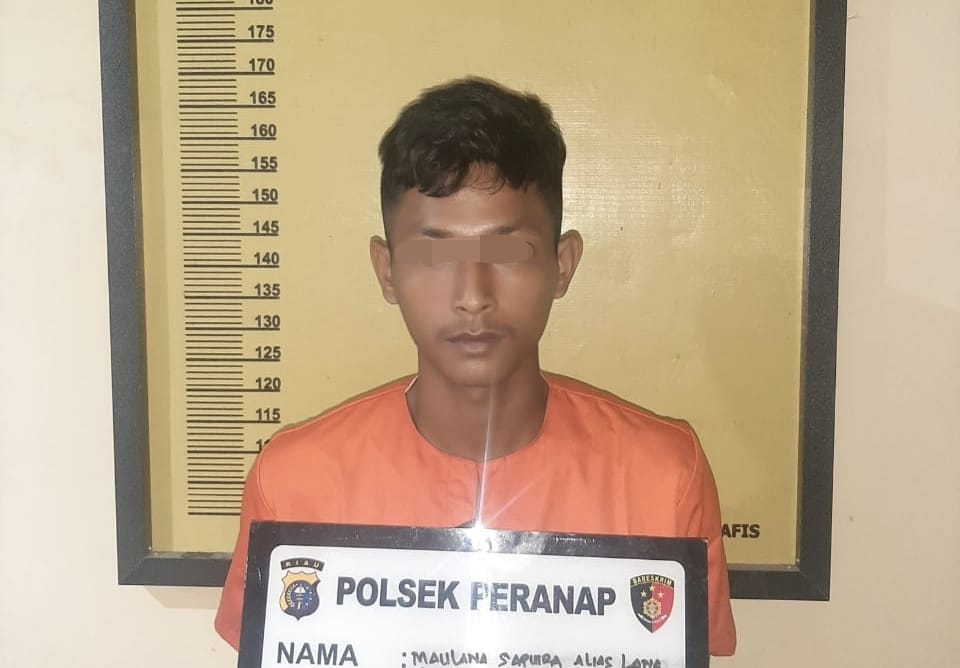 Polsek Peranap Ringkus Spesialis Bongkar Rumah, Ini Daftar Korbannya