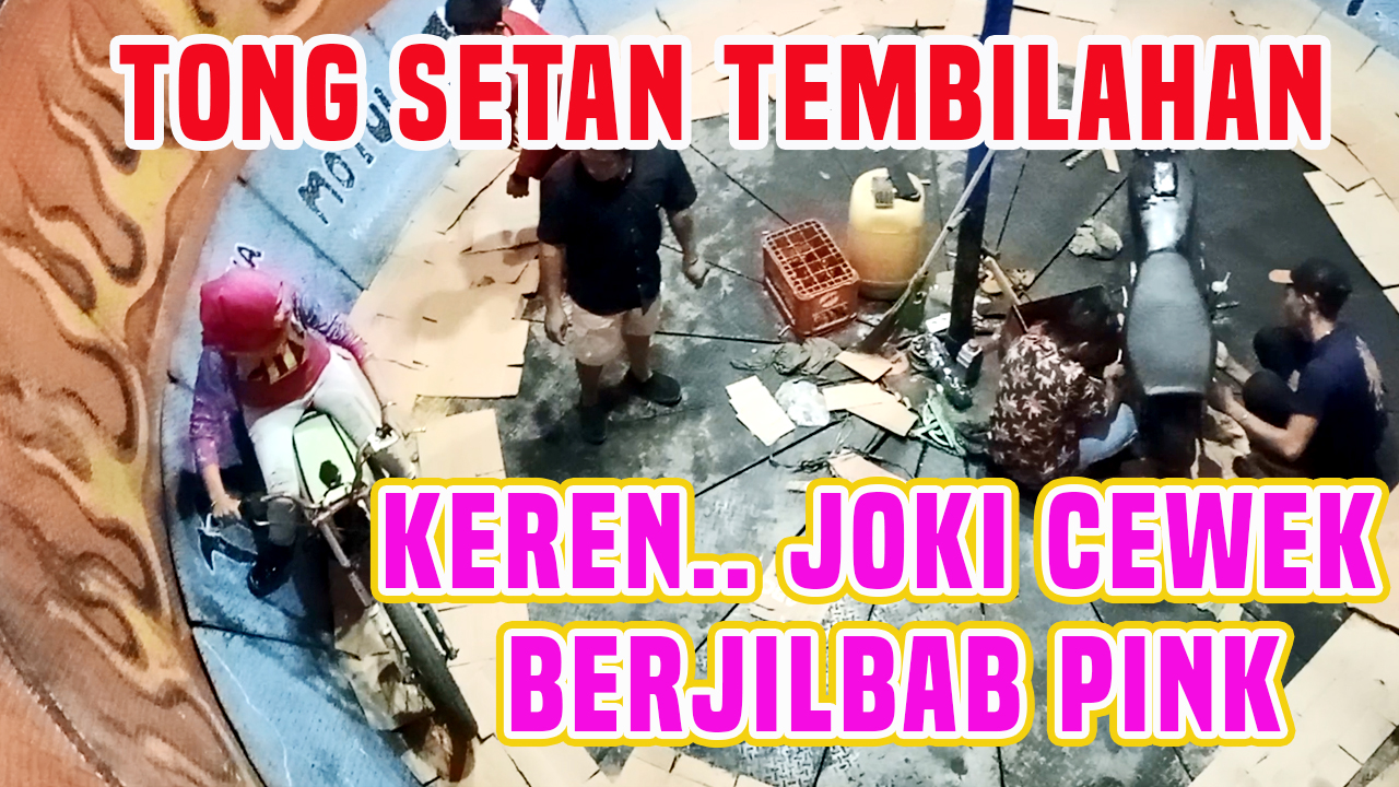 Mantap, Tong Setan Joki Cewek Berjilbab di Pasar Malam Tembilahan