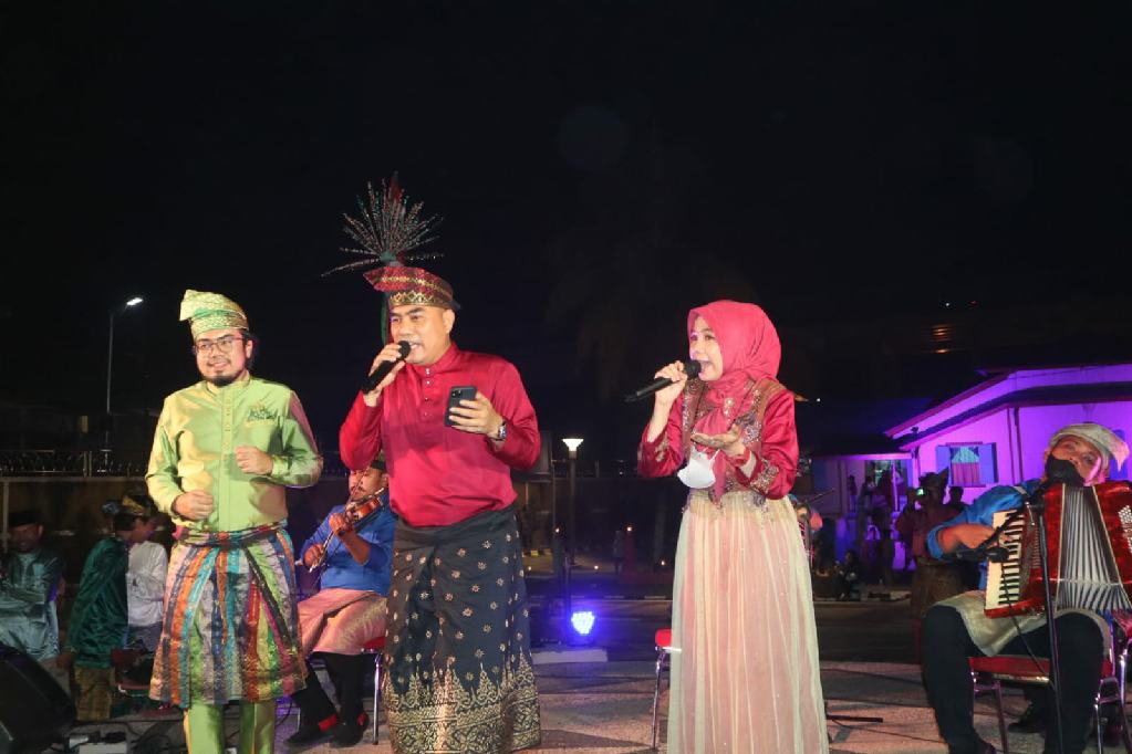 Kapolresta Pekanbaru Hadiri Ruang Seni Kreatif Tuan Kadi Pergelaran Tari Melayu