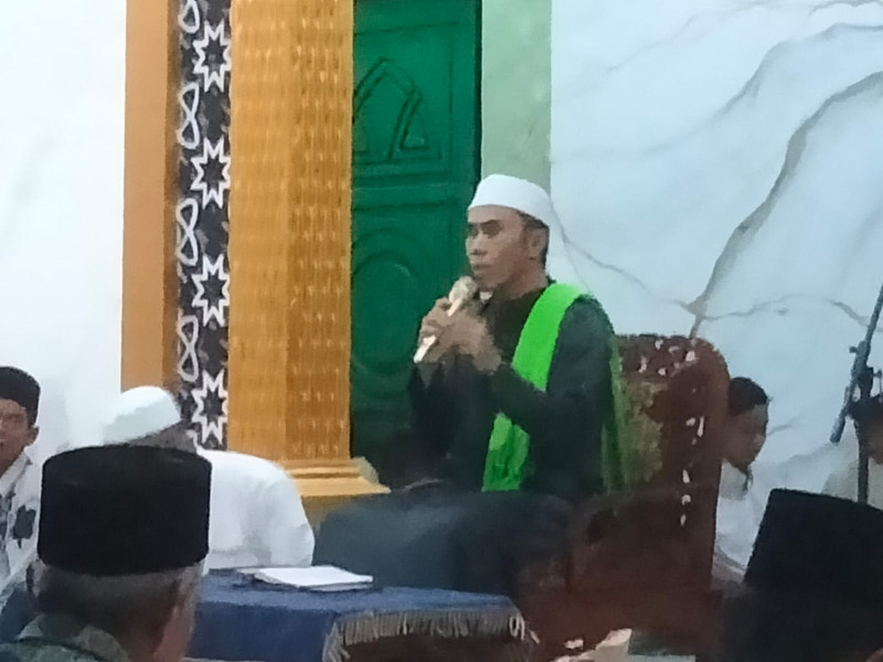 Warga Parit 8 Kelurahan Tagaraja Peringati Isra Mi'raj 1446 H