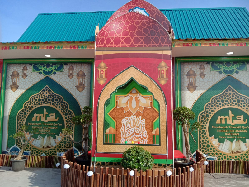 Astaka MTQ Ke-54 Kecamatan Kateman Berkhas Melayu Riau