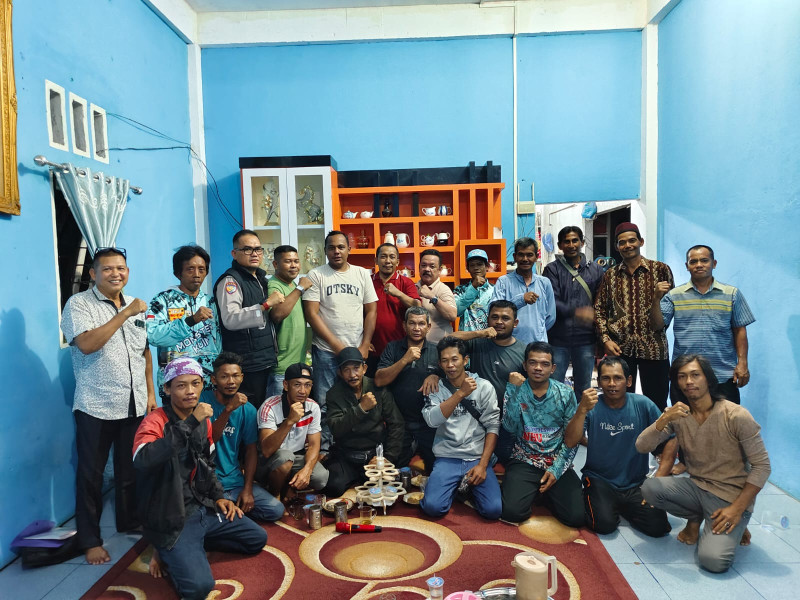 Komunitas Pancing Jadi Target Polsek Lirik Sosialisasi Pilkada Damai