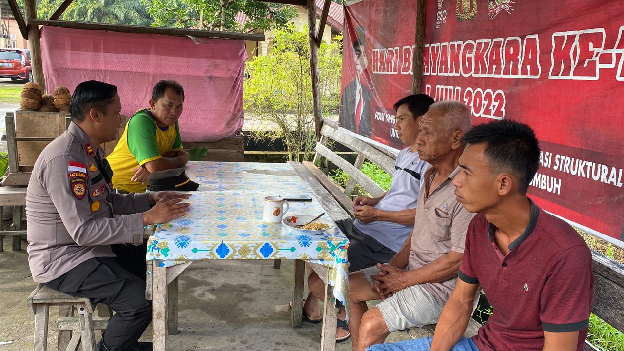 Polres Bengkalis Dengarkan Curahan Hati Masyarakat, Minta Solusi Perbaikan Jalan