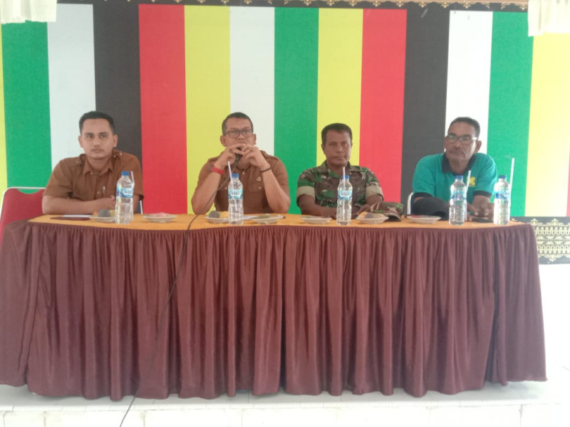 Tetapkan Jadwal Petani Turun ke Sawah 10 Kecamatan di Langkahan