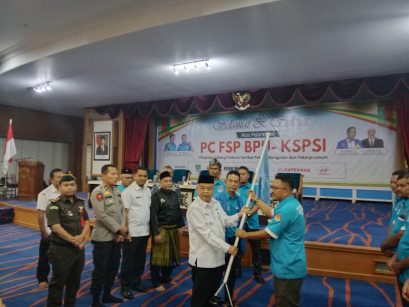 Pengurus FSP BPU KSPSP Rokan Hulu Periode 2024 - 2029 Resmi Di Lantik