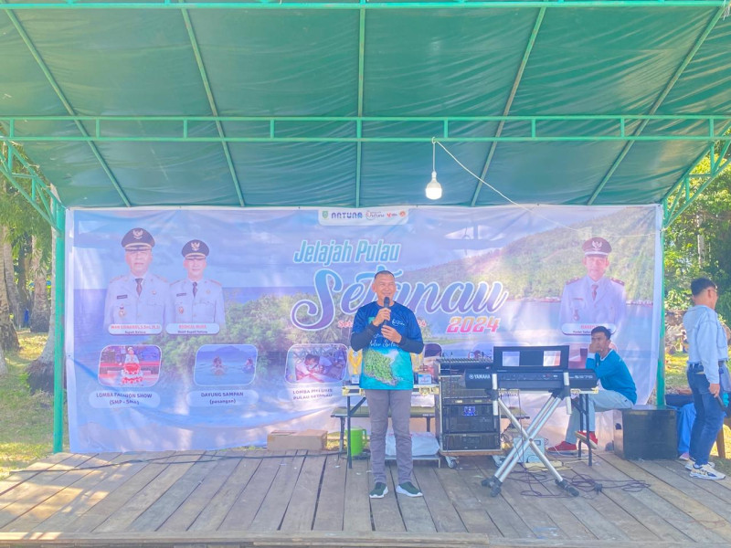 Wakil Bupati Natuna,  Membuka Secara Resmi Festival Pulau Setanau
