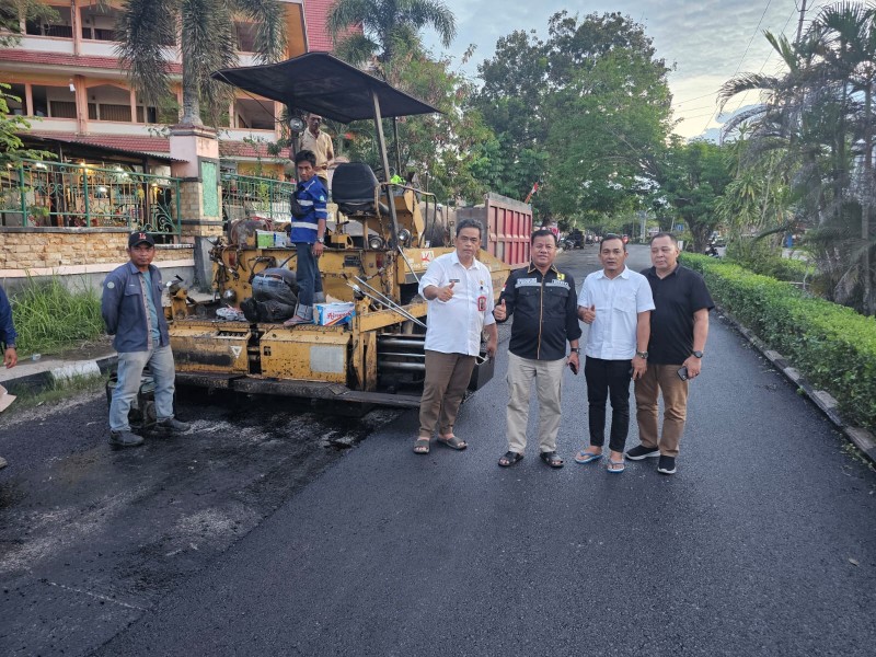 Berikan Kenyamanan Untuk Pengunjung Pacu Jalur Bupati Pastikan Ruas Jalan Dalam Kota Mulus