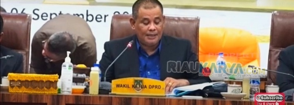 Fraksi DPRD Rohil Berikan Jawaban Terhadap Pendapat Bupati Atas Ranperda yang Diajukan