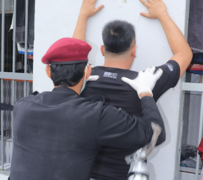 Lapas Kelas IIB Pasir Pangaraian Gelar Sidak, Temukan Barang Terlarang dalam Blok Hunian