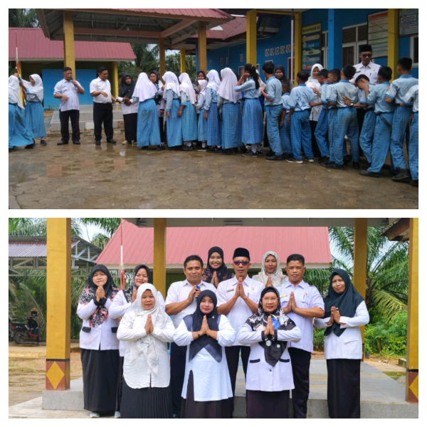 Sambut Ramadhan Keluarga Besar SDN 018 Sei Arang Gelar Syukuran