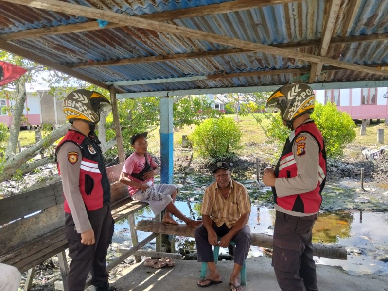 Polsek Kateman Intensifkan Patroli KRYD, Sasar Lokasi Rawan Kamtibmas di Sungai Guntung