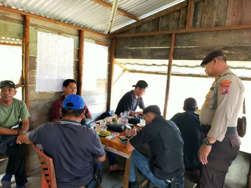 Kanit Samapta AKP Jumri Ajak Warga Ciptakan Suasana Damai Menjelang Pemilu 2024