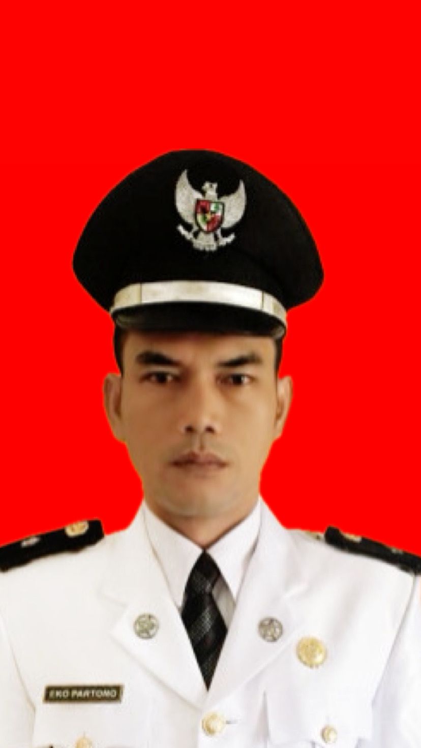 Eko Partono Kades Bukit Meranti 2 periode tanda tangan MoU dengan Puskesmas Pangkalan Kasai