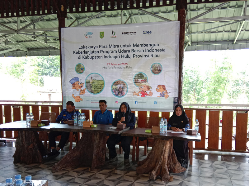 Multipihak Bersemangat Dukung Program Udara Bersih Indonesia di Indragiri Hulu