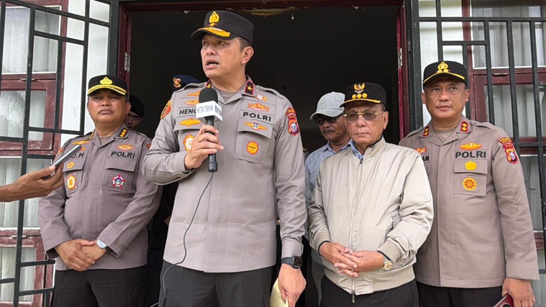 Wakapolda Riau Tatap Muka dengan Masyarakat Panipahan, Sepakati Jaga Kamtibmas dan Perangi Narkoba