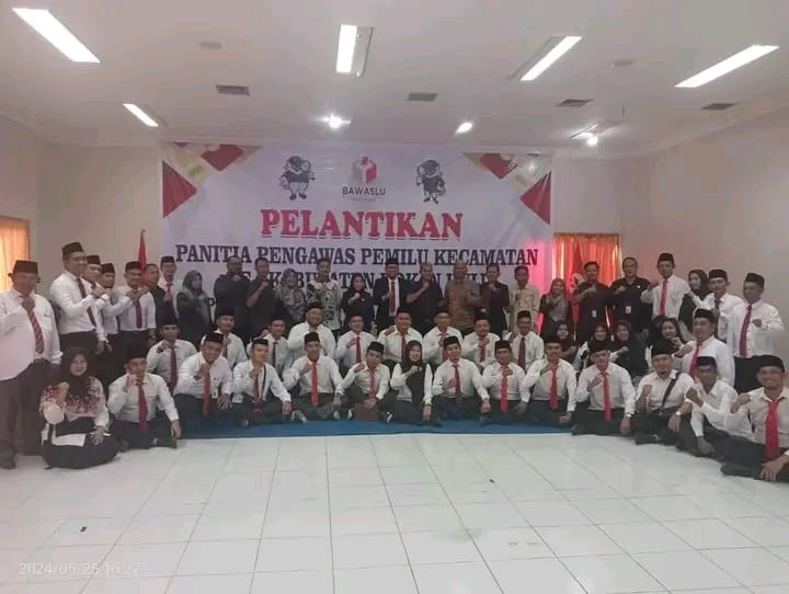 48 Panwascam Dilantik, Anggota Dilarang Ngopi Sama Anggota Parpol & Calon Peserta Pilkada