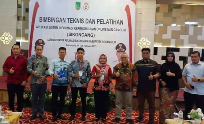 Anggota DPRD Rohil Risben Nduwari TS Hadiri Bimtek & Pelatihan Administrator Sikoncang