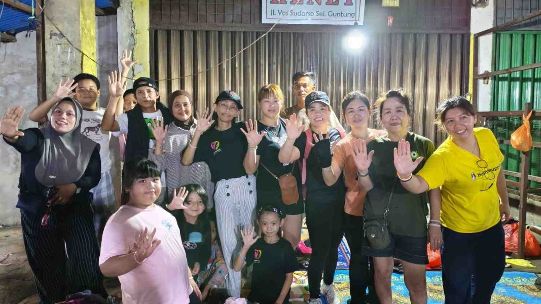 Menjadi Saluran Berkah, Komunitas “Tangan Kanan” Gelar Aksi Sosial di Kateman