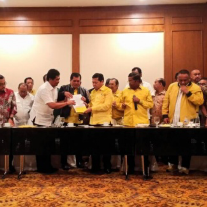 Gelar Pertemuan Tertutup, DPD Golkar Dukung Setya Novanto