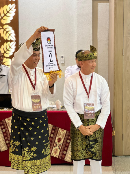 KPU Natuna Tetapkan WSRH  Nomor Urut 2