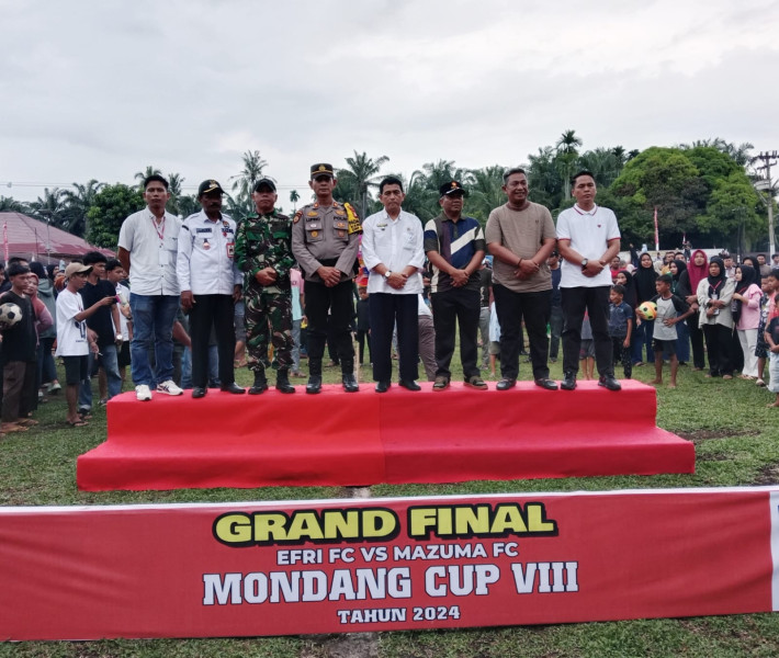 Open Turnamen Mondang Cup VIII 2024 Secara Resmi Ditutup Camat Tambusai