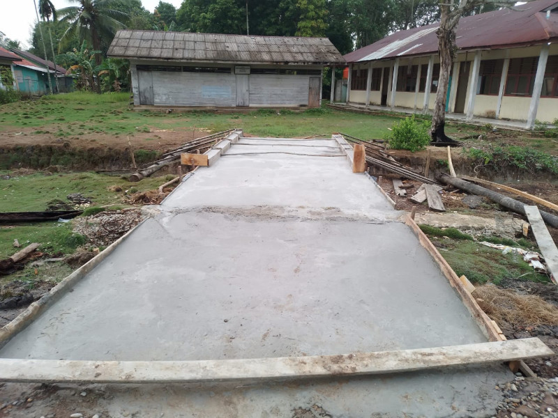 PemDes Suka Damai Bangun Insfratruktur Jalan Desa Mengunakan Dana bermasa